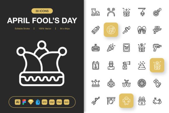 April Fool's Day Icons Review