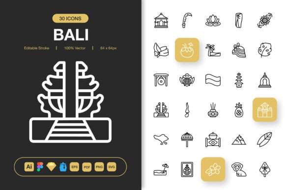 Bali Icons: Graphics for Real Business