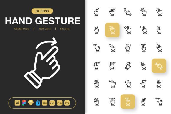 Hand Gesture Icons: A Designer’s Take on Real-World Embroidery Use
