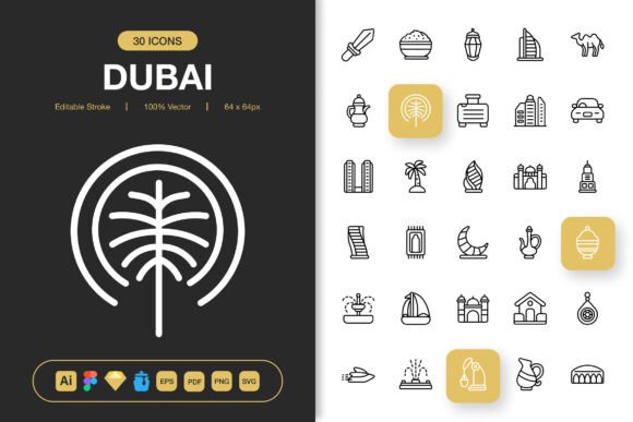 Minimalist Icons for Modern Graphics