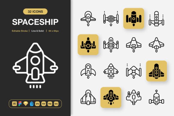 Spaceship Icons: A Designer’s Practical Take